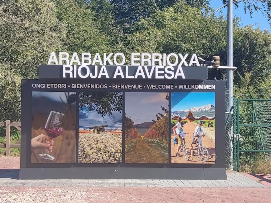 Zaldivar Etxea Leza Buitenkant foto